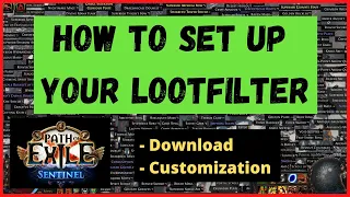 How to Set Up Your Lootfilter for Path of Exile (Customization, Download) | Neversink/Filterblade