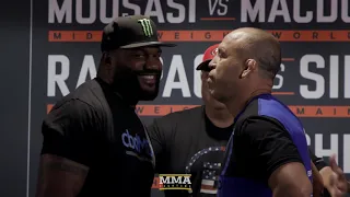 Bellator 206: Rampage Jackson vs. Wanderlei Silva Media Day Staredown - MMA Fighting