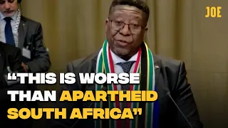 South African lawyer's incredible speech against Israeli apartheid in Palestine at the Hague
