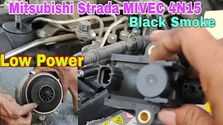 Mitsubishi Strada MIVEC 4N15 Low Power Subrang Usok