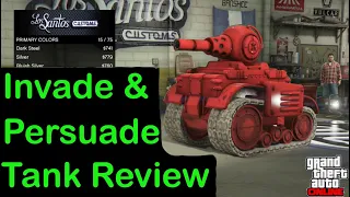 Invade and Persuade Tank Review GTA 5 Online - RC Tank in GTA