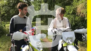 Review TE 250i & TE 300i med Robert Friberg & Jesper Börjesson I Husqvarna Motorcycles Scandinavia