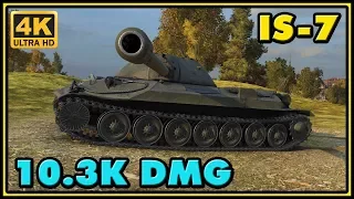 World of Tanks | IS-7 - 7 Kills - 10,3K Damage - 1 VS 4 Gameplay