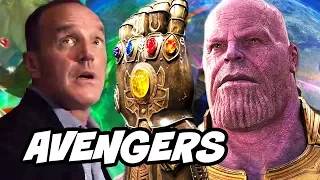 Avengers Infinity War - Agents of SHIELD Season 5 Episode 1 - 2 Easter Eggs