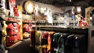Harry Potter studio tour LONDON Gift Shop Tour part 2