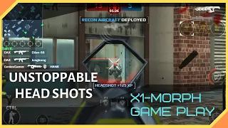 Modern Combat 5 | Just 2 deaths! Unstoppable Head-shots, X1-Morph Game-play