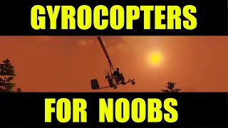 How to fly the gyrocopter | 7 Days To Die