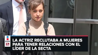 Allison Mack es condenada a tres años de prisión por su rol en el culto NXIVM