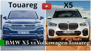 Comparison Test 2019 BMW X5 vs 2019 Volkswagen Touareg In Action | 0310