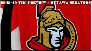 2018-19 Ottawa Senators Season Preview