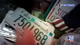 25 Investigates: Stolen license plates being used to commit, conceal more serious crimes