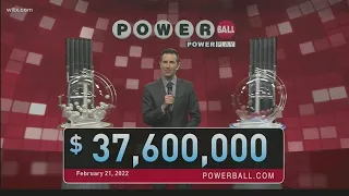 Powerball: Monday, Feb. 21, 2022