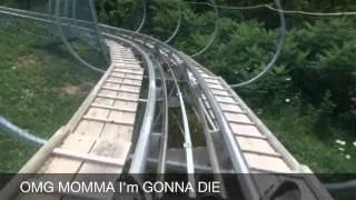 Smokey Mountain Alpine Coaster of near DEATH