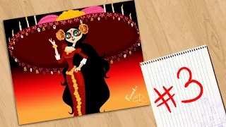 Speed Art #3 (La Catrina #El libro de la vida)