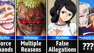 Why Would Each One Piece Character be Canc3lled