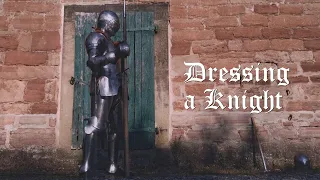 Dressing a Knight | armor for harness fencing