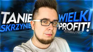 TANIE SKRZYNIE TO PEWNY PROFIT?! ZGARNIJ PSC! 🤑 | CSGO-SKINS.COM 🩵