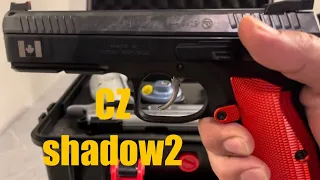 CZ Shadow 2 trigger upgrade! Slack removed| ready for competition this year|#how #fyp