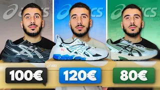 Je TESTE ASICS avec 3 paires à MOINS de 150€ (Avis, onfeet et comparatif)