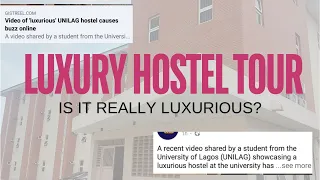 UNILAG LIVING: UNILAG HOSTEL TOUR||PRIVATE HOSTEL ON CAMPUS TOUR #unilag #hosteltour