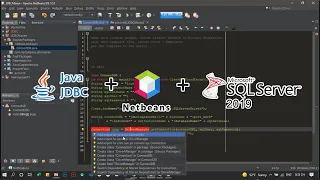 Java JDBC connect SQL Server 2019 in Netbeans IDE (Full Tutorial 2021)