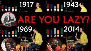 Drums History in 11 minutes with top 50 Drummers