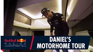F1 Cribs. Daniel Ricciardo's Motorhome for Europe