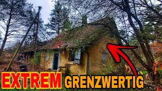 VERLASSENES HAUS an den GLEISEN Gefunden | EXTREM Grenzwertige ERKUNDUNG | Lost Places