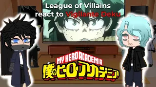 League Of Villains react to Vigilante Deku | My Hero Academia | Gacha Club | Part 2