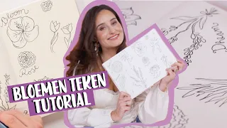 Bloemen Tekenen Tutorial