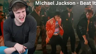 Teen Reacts To Michael Jackson - Beat It (Official 4K Video)!!!