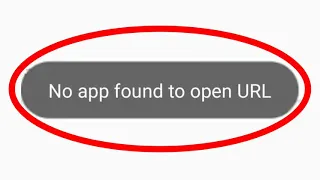 How To Fix No app found to open URL Problem Solve