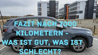 BMW iX1 - Zwischenfazit nach 7000 Kilometern / Verbrauch bei 16 Grad mit Winterreifen