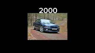 Evolution Of Mitsubishi Galant (1969-2023)#evolution #mitsubishi #galant #cars #shorts