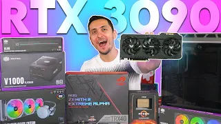 Ultimate $10,000 RTX 3090 + TR 3990X  PC Build