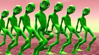 Green alien dance/ Funny Alien video Dance/ Green alien dance/Comedy video