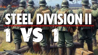 BÜRGERKRIEG - Fallschirmjäger gegen Panzergrenadiere - 1 vs 1 quick play - Steel Division 2