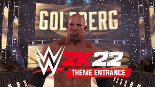 Goldberg Theme Entrance - WWE 2K22 | 60 FPS 4K