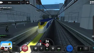 Euro Tunnel | Eurostar 374 | Euro Train Simulator 2 [Gameplay]