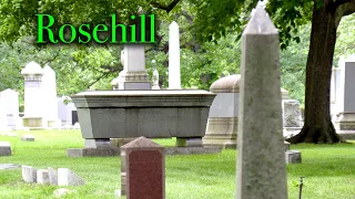 INTRIGUING GRAVES at Rosehill Cemetery. ONE YEAR ANNIVERSARY FOR OUR CHANNEL.