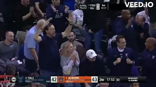 John Poulakidas (Yale) highlights vs Auburn