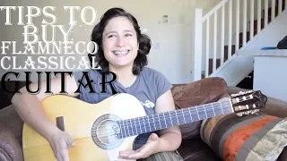 Watch this before you buy a classical or a flamenco guitar (nylon strings)