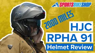 2000-mile review: HJC RPHA 91 motorcycle helmet - Sportsbikeshop