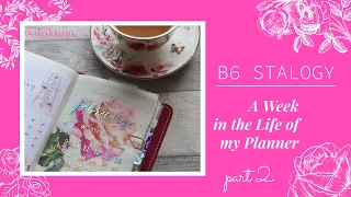 B6 Stalogy: A Week in the Life of my Planner (Part 2)