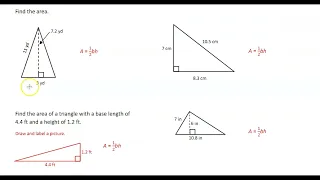 6th U9 Day 5 Area of Triangles