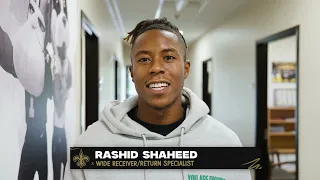 Rashid Shaheed surprises Saints 2023 NFL Fan of the Year Nominee