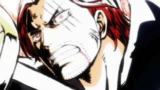 Shanks reveals his Conqueror’s Haki to protect Uta from kizaru and fujitora | One Piece Film Red