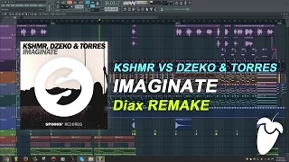 KSHMR vs Dzeko & Torres - Imaginate [FL Studio Remake + FREE FLP]