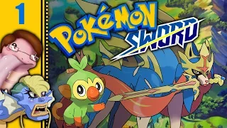 Let's Play Pokémon Sword Part 1 - Grookey, I Choose You!