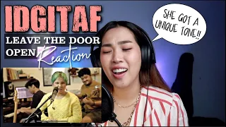 Idgitaf - Leave The Door Open (Bruno Mars Cover) See You On Wednesday | Live Session REACTION